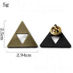 The Legend Of Zelda Game Fashion Badge Pin Decoration Cloth Alloy Anime Brooch
