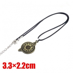 Steins Gate Cosplay Decoration Alloy Anime Necklace Fashion Cool Design Necklace