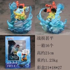 One Piece Jinbe Cartoon Model Toys Statue Anime PVC Figure