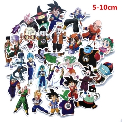 Cartoon Dragon Ball Z Kawaii Anime Stickers  50pcs/Set