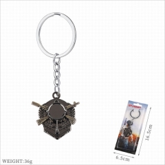 Playerunknown's Battlegrounds Game Cosplay Cartoon Decoration Key Ring Pendant Alloy Anime Keychain