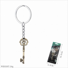 Harry Potter Movie Cosplay Cartoon Decoration Key Ring Pendant Alloy Anime Keychain