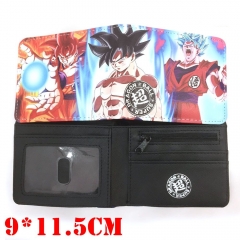 Dragon Ball Super Cosplay Cartoon Wallets PU Leather Coin Purse Bifold Anime Wallet