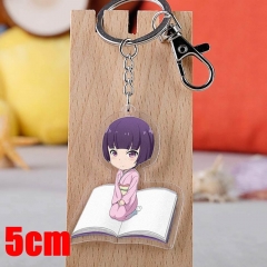Eromanga Sensei Muramasa Senjyu Cartoon Pendant Key Ring Transparent Anime Acrylic Keychain