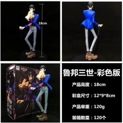 Lupin the Third Rupan Sansei Cosplay Cartoon Character Model Toys Statue Anime PVC Figure