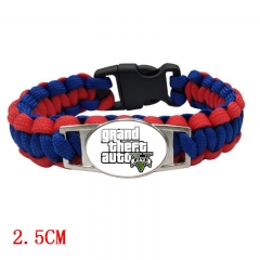 Grand Theft Auto V Game Anime Time Gem Weaving Bracelet