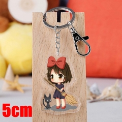 Kiki's Delivery Service Anime Acrylic Keychain Cute Cartoon Pendant