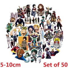 Boku no Hero Academia / My Hero Academia Cartoon Waterproof Decoration Kawaii Anime PVC Luggage Stickers
