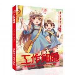 Cells at Work Cartoon Picture Album Colorful Anime Picture Book