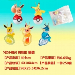 Pokemon PVC OPP bag Anime Action Figure Wholesale (4CM)