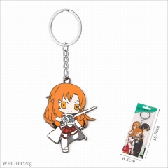 Sword Art Online | SAO Cosplay Cartoon Decoration Key Ring Alloy Anime Keychain