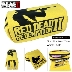 Red Dead: Redemption Game Pen Case Zipper Anime Pencil Bag