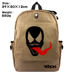 Venom Movie Canvas Backpack Bag