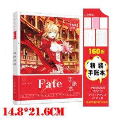 High Quality Fate EXTRA Last Encore  Anime Chinese Version Portable Notebook Fashion Teenager Notebook