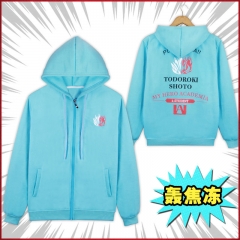 My Hero Academia Todoroki Shoto Cartoon Thick Sweatshirt Wholesale Cosplay Anime Hoodie