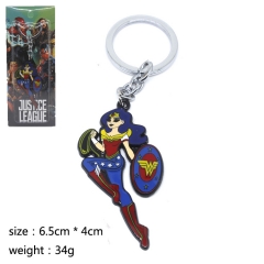 Wonder Woman Movie Cosplay Cartoon Decoration Alloy Anime Keychain