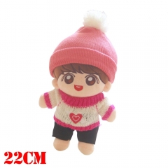 K-POP BTS Bulletproof Boy Scouts Cartoon Stuffed Doll Kawaii Anime Plush Toys 22cm