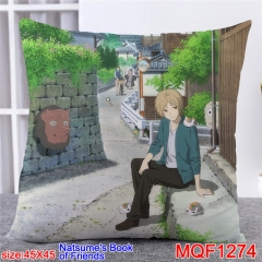 Natsume Yuujinchou Cartoon Soft Pillow Square Stuffed Pillows
