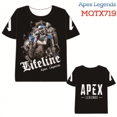 Apex Legends Game Lifeline Short Sleeves Cosplay Anime Cartoon T Shirt
