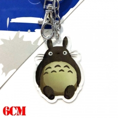 My Neighbor Totoro Cartoon Pendant Key Ring Anime Acrylic Keychain