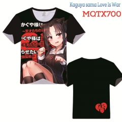 Kaguya Sama Love is War Short Sleeves Cosplay Anime Cartoon T Shirt