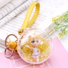 LoveLive Eli Ayase Crystal Ball Pendant Key Ring Cartoon Anime Keychain