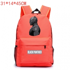 Marvel Comics Black Panther Movie School Bag Unisex Anime Backpack Bags