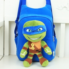 Teenage Mutant Ninja Turtles Kawaii Cartoon Bag Anime Plush Backpack Bags for Kids