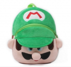 Super Mario Bro Kawaii Cartoon Bag Wholesale Anime Plush Backpack Bags for Kids