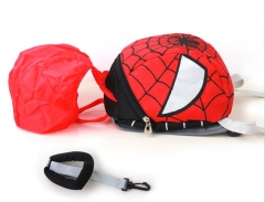 Marvel Comics Spider Man Kawaii Cartoon Anti-lost Waterproof Bag Safe Convenient Anime Backpack Bags for Kids