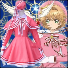 Card Captor Sakura Cartoon Surrounding Clothing Cosplay Anime Costume