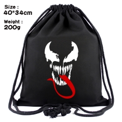 Marvel Comics Venom Movie Canvas Drawstring Bag