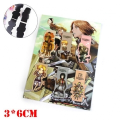 Shingeki no Kyojin / Attack on Titan Anime Magnetic Bookmarks Set