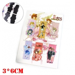 Card Captor Sakura Anime Magnetic Bookmarks Set