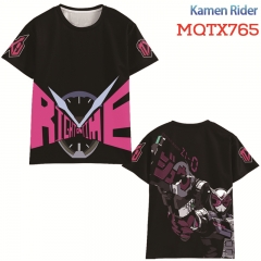 Kamen Rider Movie Anime 3D Print Casual Short Sleeve T Shirt