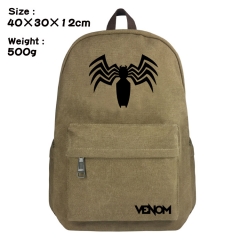 Venom Movie Canvas Backpack Bag
