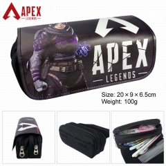 Apex Legends Game Zipper PU and Canvas Pencil Bag