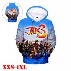 Jak and Daxter Game 3D Print Casual Hooded Hoodie