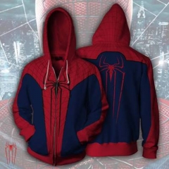 Marvel Comics Spider Man Movie Zipper Hoodie
