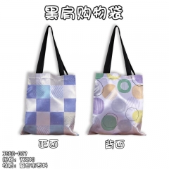 Free Style Anime Canvas Shopping Bag Women Single Shoulder Bags