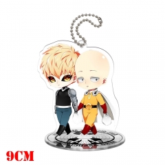 One Punch Man Anime Acrylic Standing Decoration Keychain