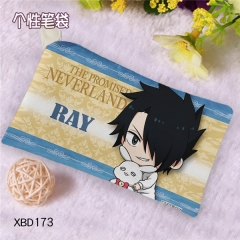 The Promised Neverland Cosplay Cartoon Canvas For Student Anime Pencil Bag