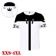 Kingdom Of Hearts Game Short Sleeve T Shirt