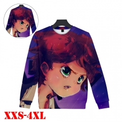 The Promised Neverland Anime Emma 3D Print Casual Thin Hoodie