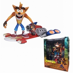 NECA Crash Bandicoot Game Cosplay Model Toy Statue Collection Anime PVC Action Figure