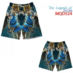 The Legend Of Zelda Anime Cartoon 3D Printing Short Pants