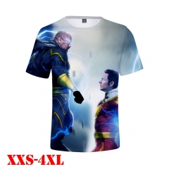 DC Comics Shazam! Movie 3D Print Casual Short Sleeve T Shirt