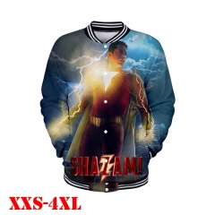 DC Comics Shazam! Movie 3D Print Casual Baseball Jacket Coat