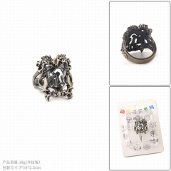 Harry Potter Movie Cosplay Hollow Decoration Alloy Ring