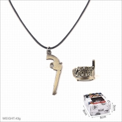 Red Dead: Redemption Game Alloy Ring and Necklaces Set